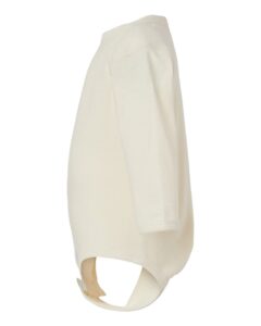 Rabbit Skins 4421 Infant Fine Jersey Long Sleeve Bodysuit – Natural (side)