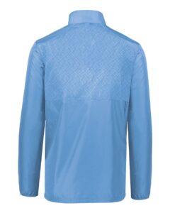 Holloway 229533 Men’s SeriesX Quarter-Zip Pullover – Columbia Blue (back)
