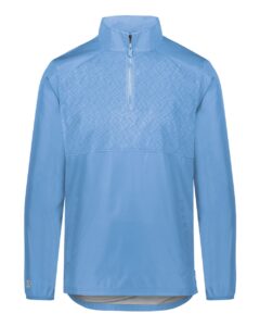 Holloway 229533 Men’s SeriesX Quarter-Zip Pullover – Columbia Blue