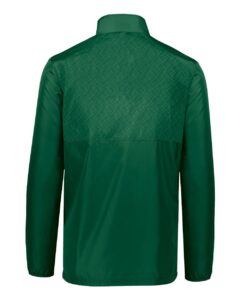 Holloway 229533 Men’s SeriesX Quarter-Zip Pullover – Dark Green (back)