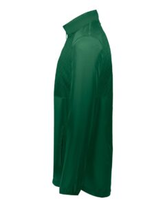 Holloway 229533 Men’s SeriesX Quarter-Zip Pullover – Dark Green (side)