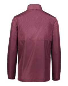 Holloway 229533 Men’s SeriesX Quarter-Zip Pullover – Maroon (back)