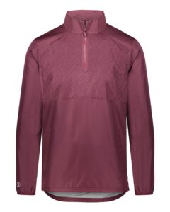 Holloway 229533 Men’s SeriesX Quarter-Zip Pullover – Maroon