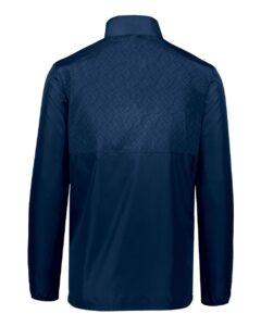 Holloway 229533 Men’s SeriesX Quarter-Zip Pullover – Navy (back)