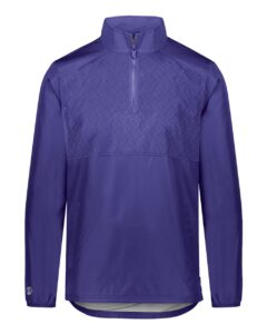 Holloway 229533 Men’s SeriesX Quarter-Zip Pullover – Purple