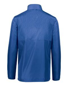 Holloway 229533 Men’s SeriesX Quarter-Zip Pullover – Royal (back)