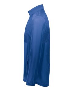 Holloway 229533 Men’s SeriesX Quarter-Zip Pullover – Royal (side)