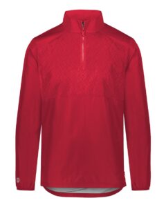 Holloway 229533 Men’s SeriesX Quarter-Zip Pullover – Scarlet
