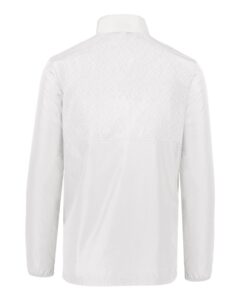 Holloway 229533 Men’s SeriesX Quarter-Zip Pullover – White (back)