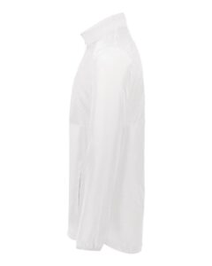 Holloway 229533 Men’s SeriesX Quarter-Zip Pullover – White (side)