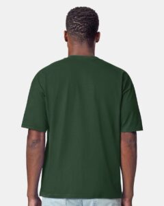 Gildan 75000 Unisex Hammer™ Maxweight T-Shirt – Forest Green (on model back)