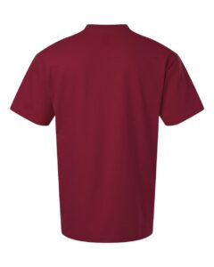 Gildan 75000 Unisex Hammer™ Maxweight T-Shirt – Garnet (back)