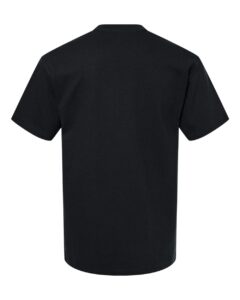 Gildan 75000 Unisex Hammer™ Maxweight T-Shirt – Pitch Black (back)