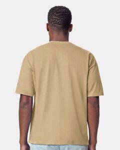 Gildan 75000 Unisex Hammer™ Maxweight T-Shirt – Tan (on model back)