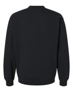 Gildan SF008 Unisex Softstyle® Midweight Quarter-Zip Sweatshirt – Black (back)
