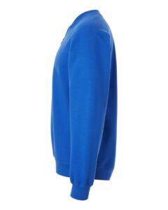 Gildan SF008 Unisex Softstyle® Midweight Quarter-Zip Sweatshirt – Royal (side)