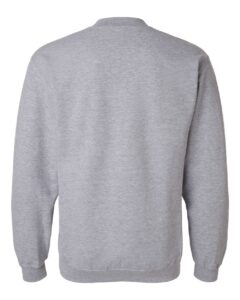 Gildan SF008 Unisex Softstyle® Midweight Quarter-Zip Sweatshirt – Sport Grey (back)