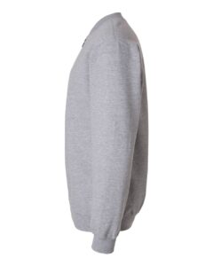 Gildan SF008 Unisex Softstyle® Midweight Quarter-Zip Sweatshirt – Sport Grey (side)
