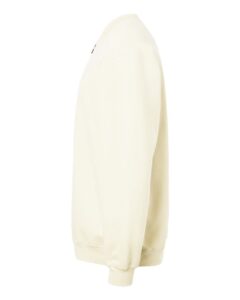 Gildan SF008 Unisex Softstyle® Midweight Quarter-Zip Sweatshirt – Off White (side)