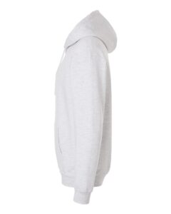 Gildan SF500 Unisex Softstyle® Midweight Hooded Sweatshirt – Ash (side)