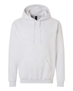 Gildan SF500 Unisex Softstyle® Midweight Hooded Sweatshirt – Ash