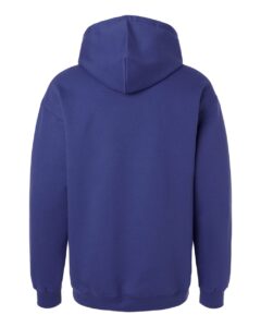 Gildan SF500 Unisex Softstyle® Midweight Hooded Sweatshirt – Cobalt (back)