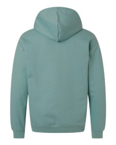 Gildan SF500 Unisex Softstyle® Midweight Hooded Sweatshirt – Aquatic (back)