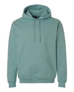 Gildan SF500 Unisex Softstyle® Midweight Hooded Sweatshirt – Aquatic