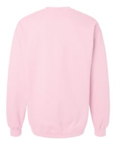 Gildan SF000 Unisex Softstyle® Midweight Crewneck Sweatshirt – Light Pink (back)