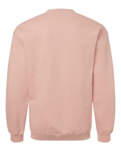 Gildan SF000 Unisex Softstyle® Midweight Crewneck Sweatshirt – Dusty Rose (back)