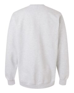 Gildan SF000 Unisex Softstyle® Midweight Crewneck Sweatshirt – Ash (back)