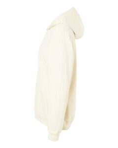 Gildan SF600 Unisex Softstyle® Midweight Full-Zip Hooded Sweatshirt – Off White (side)