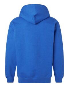 Gildan SF600 Unisex Softstyle® Midweight Full-Zip Hooded Sweatshirt – Royal (back)