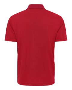 Paragon 550 Men’s Marco Performance Polo – Red (back)