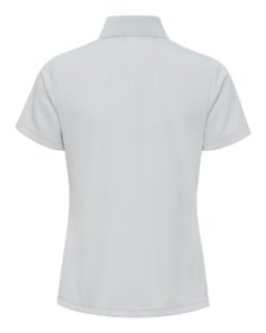 Paragon 554 Women’s Marco Performance Polo – Aluminum (back)