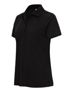 Paragon 554 Women’s Marco Performance Polo – Black (side)