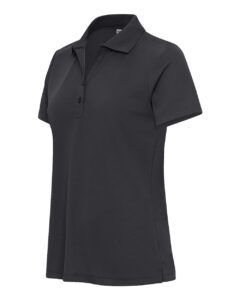 Paragon 554 Women’s Marco Performance Polo – Graphite (side)