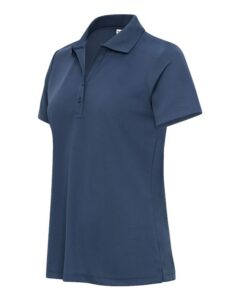Paragon 554 Women’s Marco Performance Polo – Navy (side)
