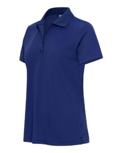 Paragon 554 Women’s Marco Performance Polo – Royal (side)