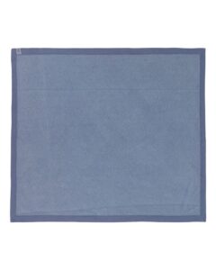 Comfort Colors 15BT Garment-Dyed Fleece Dorm Blanket – Blue Jean (back)
