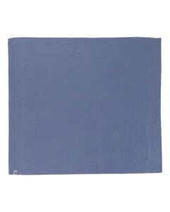 Comfort Colors 15BT Garment-Dyed Fleece Dorm Blanket – Blue Jean (side)