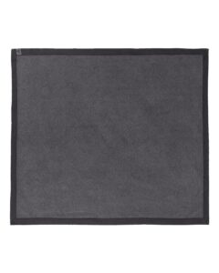 Comfort Colors 15BT Garment-Dyed Fleece Dorm Blanket – Pepper (back)