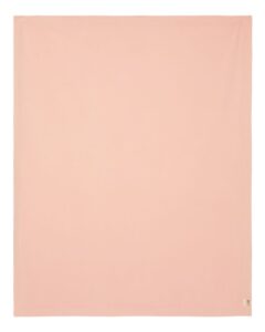 Comfort Colors 15BT Garment-Dyed Fleece Dorm Blanket – Peachy (side)