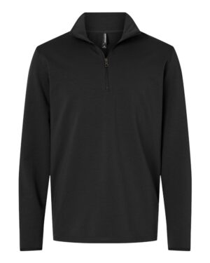 Independent Trading Co. EXP20PQ Men’s Perform Quarter-Zip Pullover – Black
