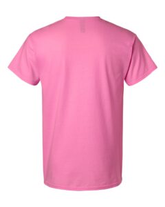 Gildan 3000 Unisex Light Cotton T-Shirt – Azalea (back)
