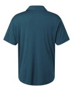 AllPro 41800 Men’s Pro-Lock Performance Polo – Atlantic Blue (back)