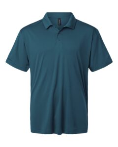 AllPro 41800 Men’s Pro-Lock Performance Polo – Atlantic Blue