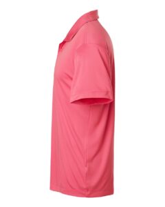 AllPro 41800 Men’s Pro-Lock Performance Polo – Bright Pink (side)