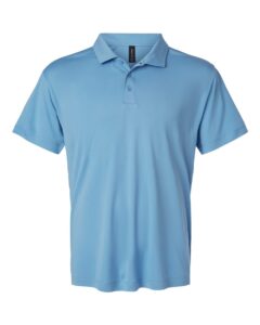 AllPro 41800 Men’s Pro-Lock Performance Polo – Carolina Blue
