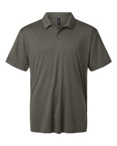 AllPro 41800 Men’s Pro-Lock Performance Polo – Charcoal